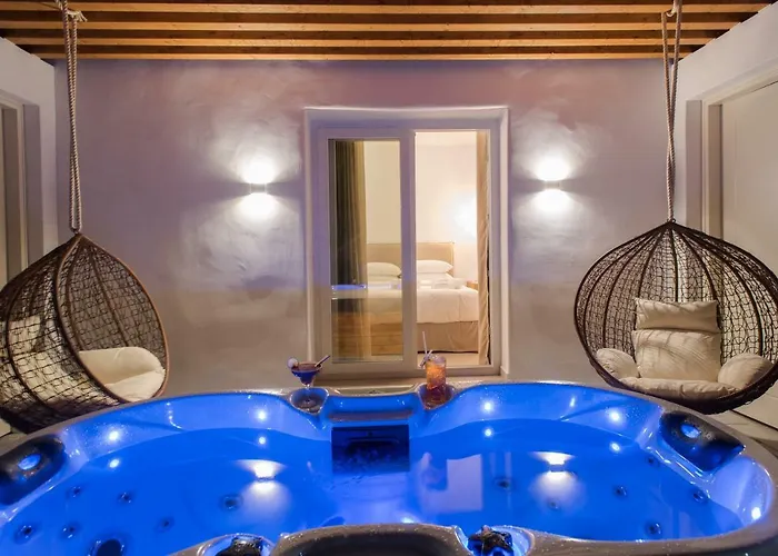 Omnia Mykonos Boutique & 4* אורנוס